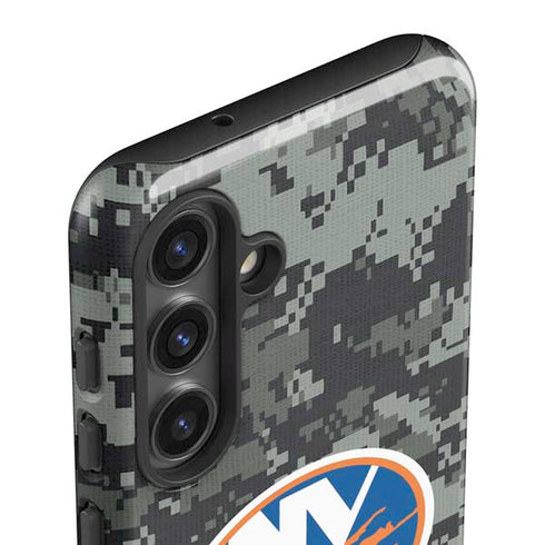 NHL New York Islanders Camo Galaxy S24 Plus Impact Case